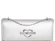 Love Moschino borsa a spalla donna silver