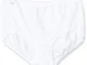 Sloggi Basic+ Midi Mutande, Bianco (White 0003), 54 (Taglia Produttore: 48) (Pacco da 4) D...