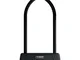 ABUS Granit Plus 470 Lucchetto a U + Supporto USH470 - Lucchetto per Bicicletta con Staffa...