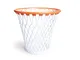 Excelsa Basket Cestino Canestro Gettacarta, Polipropilene, Bianco, 32 X 30 X 32 Cm