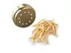 Kenwood Bigoli A910/1 Accessorio Trafila in Bronzo per Creare la Pasta Fresca, Made in Ita...