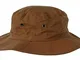 Cacadu Australia - Cappello da pescatore, impermeabile, con testa mimetica, 55 cm cognac T...