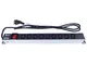 PremiumCord PDU-E10G09S - Distributore di Corrente per Rack 1U, 9 x IEC (C13), Alimentator...