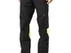 GOREWEAR GORE-TEX PACLITE Pantaloni Uomo, Nero/Neon Giallo, S