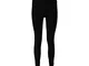 Reebok Te Linear Logo Legging da Donna, Donna, FT8870, Nero/Bianco/Bianco, L