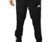 adidas Tiro 19 TB, Pantaloni Uomo, Nero (Black/White), L