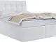 WFL GROUP Letto Boxspring Con Contenitore 120x200 140x200 160x200 180x200 200x200 Letto Ma...