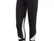 adidas Large Logo LG, Leggings Sportivi Donna, Nero (Black/White), 42