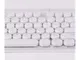 JCMY Set KeyCap 104pcs KeyCaps Round ABS KeyCaps per MX retroillit Meccanico Keyboard Layo...