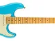 Fender American Professional II Strat MN (Miami Blue) - Chitarra elettrica