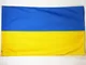 AZ FLAG Bandiera Ucraina 150x90cm - Gran Bandiera Ucraina 90 x 150 cm Poliestere Leggero -...