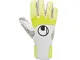 uhlsport Pure Alliance Supergrip+ Finger Handschuhe, Guanti da Uomo, Bianco/Giallo Fluo e...