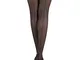 COLLANT CON RIGA POSTERIORE | CALZE DONNA SEXY | CALZA VELATA | NERO SEMITRASPARENTE | S M...