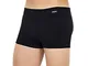 POMPEA 4 Boxer Microfibra Costa (L/XL, Nero)