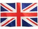 Runesol Regno Unito, Bandiera Union Jack 3x5, 91x152cm, Incoronazione del re, Gran Bretagn...