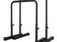 POWER GUIDANCE - Dip Bar Stand Station -Altezza Regolabile 77cm- 98cm per l'allenamento Co...