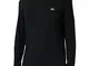 Lacoste Sport TH0123 T-Shirt Uomo, Nero, X-Large