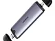 UGREEN Case Esterno M.2 SSD NVMe, 2 in 1 Alloggiamento USB A 3.0 e USB C 3.1 Gen 2 per Dis...