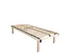 Rete in legno a Doghe con Regolatori Rigidità Zona Lombare Altezza 38 cm 4 Piedi in Legno...