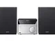 Sony CMT-SBT20B Sistema Hi-Fi, Lettore CD, Radio FM/DAB, USB, NFC, Bluetooth, 12W, Nero/Ar...