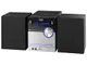 Trevi Hcx 10D8 Dab Stereo Hi-Fi con Ricevitore Digitale Dab/Dab+ e Fm con Rds, Display Alf...