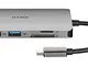 D-Link DUB-M810 Hub USB di Tipo C 8 in 1, con HDMI 4K e 1080 p, 2 Porte USB 3.0 e USB 2.0,...