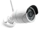 Avidsen 123281 Videocamera IP da Esterno, Bianco