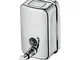 Ideal Standard A9109MY Serie IOM dispenser per installazione a parete, da 500 ml, acciao i...