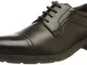 Geox U Dublin C, Scarpe Stringate Derby Uomo, Nero (Black C9999), 41 EU