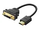 UGREEN Cavo HDMI DVI Bidirezionale, Adattatore HDMI DVI I 24 + 5 1080P per Lettore Blu-ray...