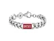 Diesel Bracciale Da Uomo In Acciaio, Lunghezza: 180-195 mm, Larghezza: 12 mm, Altezza: 4,3...