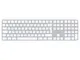 Apple Magic Keyboard con Touch ID e tastierino numerico: Bluetooth, ricaricabile. Compatib...