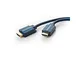 Clicktronic 70309 Cavo HDMI ad Alta Velocità con Ethernet 0.5m, 15 m Lunghezza del Cavo