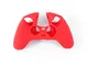 akaddy Silicone Case for PS4 Nacon Revolution PRO Controller 2 V2 Gamepad (Red)