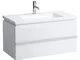 Laufen Mobiletto Valigia Case Vanity, 1 cassetto, 460x895x475, Adatto a Salotto Quadrato,...