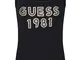 T-shirt canotta donna Guess logo tank top nero ES23GU32 W3RP07K1814 XS