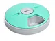 Amazon Basics - Alimentatore elettronico automatico a tempo per animali domestici - 6 porz...