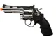 H F C Softair 0,9 Joule Revolver 4" Argento (HG 132S)