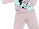 Pigiama per neonata in caldo cotone invernale Minnie Mouse per bambina (B2WD900507, 12 MES...