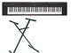 Pack Yamaha NP-32 noir - Piano numérique 76 touches + stand en X