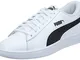 PUMA Unisex Adults' Fashion Shoes SMASH V2 L Trainers & Sneakers, PUMA WHITE-PUMA BLACK, 3...