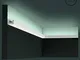 Cornice soffitto parete Orac Decor CX190F AXXENT U-PROFILE cornice flessibile modanatura t...