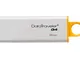 Kingston DataTraveler G4 PenDrive USB 3.0, 8 GB, Bianco/Giallo, 8 go