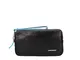 Pochette Piquadro Blue Square a due scomparti con portacarte colore Nero - Mogano - AC5187...