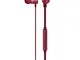 Fresh ‘n Rebel Lace 2 - In-ear Headphones - Ruby | Cuffie auricolari con cavo piatto, con...