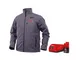 Milwaukee M12 HJ GREY3-0 - Giacca termica taglia M 4933451592 - Batteria M12 2.0 Ah e cari...