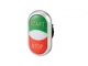 Eaton 216702 doppio pulsante, Indicatore Luminoso, Verde Start/bianco/rosso stop