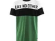 Kappa T-Shirt Uomo Authentic Berto 304ICK0 (S - 905 Green-Wht-Blk)