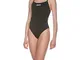 arena Solid Light Tech High Costume Intero Donna, Costume da Bagno Sportivo in Tessuto Max...