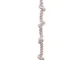 Nobby, corda da arrampicata in cotone con 6 nodi per pappagallo, diametro 100 cm x 25 mm